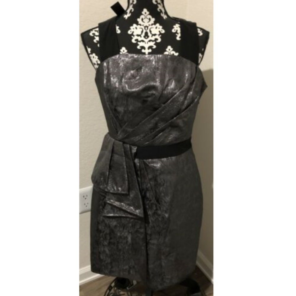 Cynthia Steffe Metallic Cocktail Dress NWT